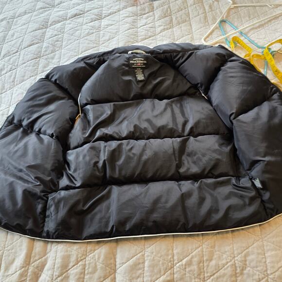 Vintage Polo Ralph Lauren Down Puffer Vest Women's XS/S Black Granola Girl READ - Picture 7 of 10